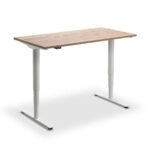 Zohn Remo Standing Desk White Frame Timber Desktop1200x1200