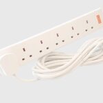 White Surge Protected Extenison Lead