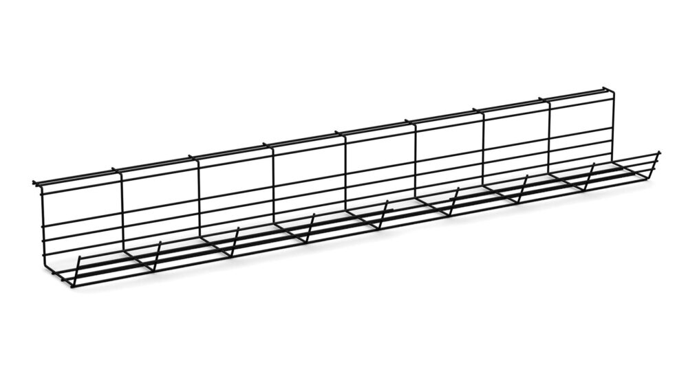 Wire Cable Tray Black