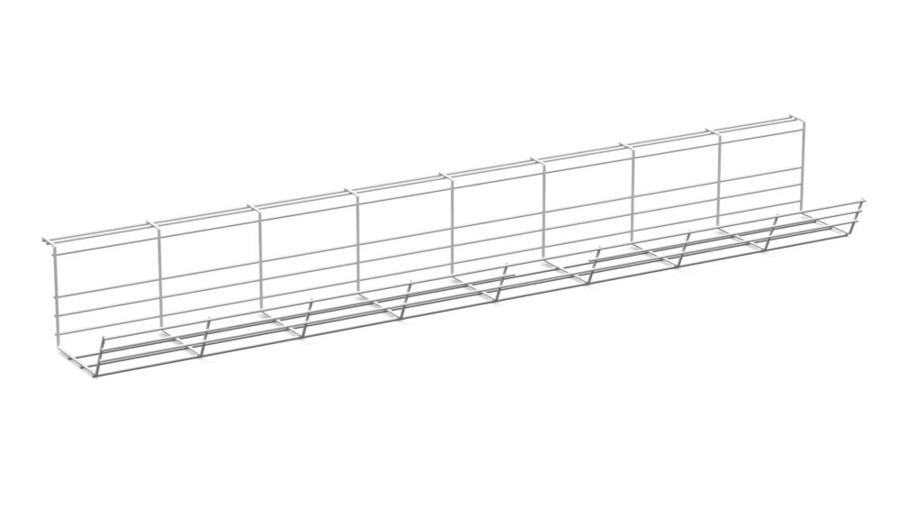 Wire Cable Tray White